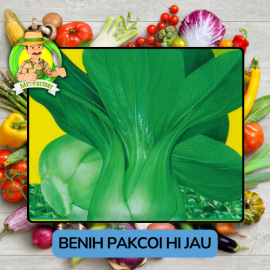 Benih Sayuran Pakcoi Bibit Biji Tanaman