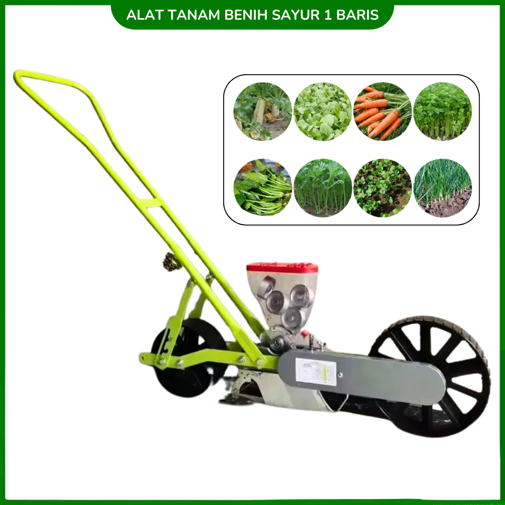 Alat Tanam Benih Biji Sayuran Dorong