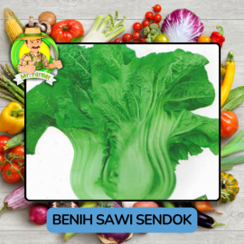 Benih Sayuran Sawi Hijau Putih Bibit Biji Tanaman