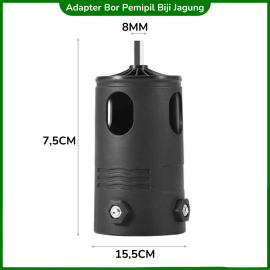 Pemipil Jagung Kering Adapter Mesin Bor Kupas Biji Jagung