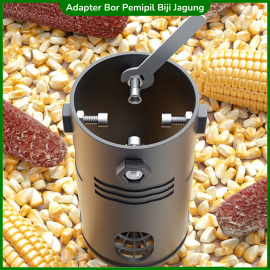 Pemipil Jagung Kering Adapter Mesin Bor Kupas Biji Jagung