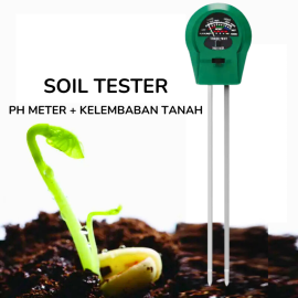 PH Meter Tanah Alat Ukur Kelembaban Soil Tester
