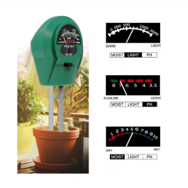PH Meter Tanah Alat Ukur Kelembaban Soil Tester