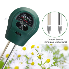PH Meter Tanah Alat Ukur Kelembaban Soil Tester