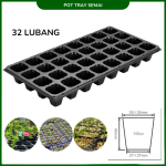 Tray Semai Sayuran Pot Benih Bibit Tanaman Hidroponik