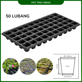 Tray Semai Sayuran Pot Benih Bibit Tanaman Hidroponik