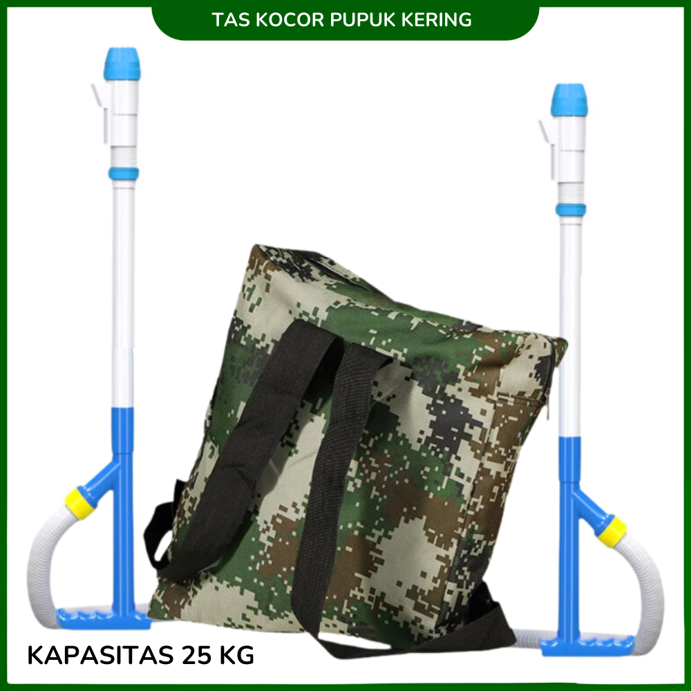 Tas Tabur Pupuk Kering Ransel Pupuk Urea Kapasitas 25 Kg