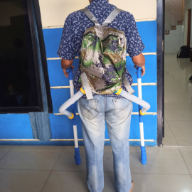Tas Tabur Pupuk Kering Ransel Pupuk Urea Kapasitas 25 Kg