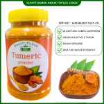 Kunyit Bubuk Herbal Asli 100% Kunyit Induk Umur 3 Tahun