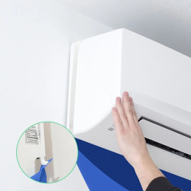 Plastik Cuci AC Air Conditioner Cover Waterproof