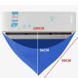 Plastik Cuci AC Air Conditioner Cover Waterproof