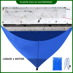 Plastik Cuci AC Air Conditioner Cover Waterproof