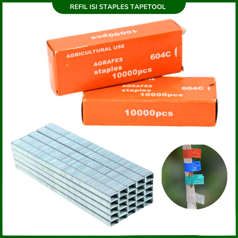 Refil Pita Tapetool dan Isi Ulang Staples 604C