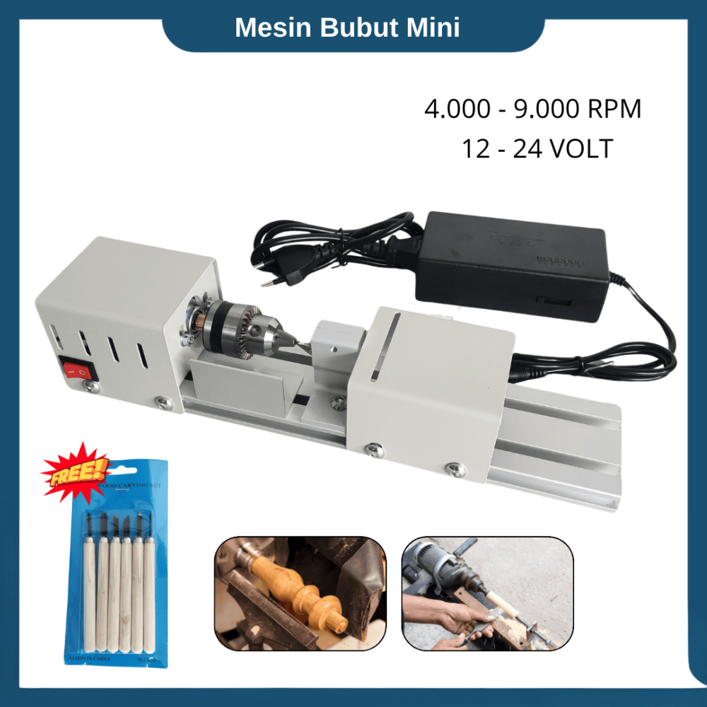 Mesin Bubut Kayu Mini Lathe Beads Grinding mesin bubut tasbih kayu