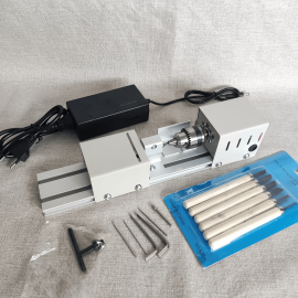 Mesin Bubut Kayu Mini Lathe Beads Grinding mesin bubut tasbih kayu