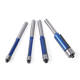 Mata Trimmer kayu double bearing flush trim 1/4 shank