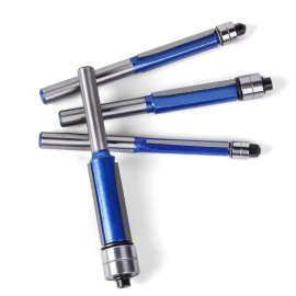 Mata Trimmer kayu double bearing flush trim 1/4 shank