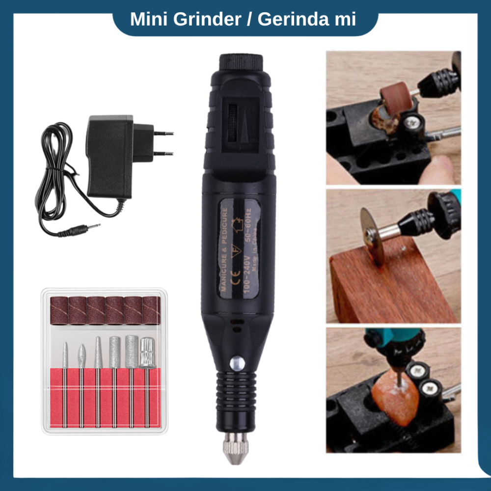 Mini Grinder Gerinda bor mini Mesin bor ukir Mini Gerinda