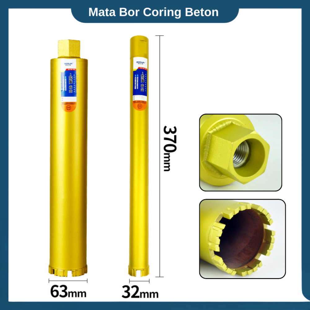 Mata Bor Coring Pelubang Tembok Beton cor