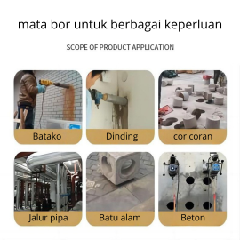 Mata Bor Coring Pelubang Tembok Beton cor