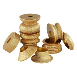 Mata Gerinda Bevel Bullnose Pinggul Granit mata diamond round 15 mm