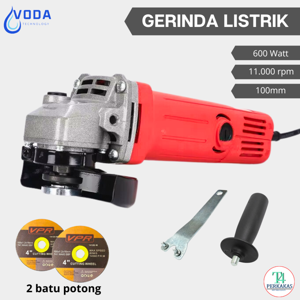 Gerinda Listrik 4 inch Mesin Gerinda 600 watt