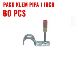 Paku Klem Pipa 1 inci Stampset T1000 8 mm 60 pcs