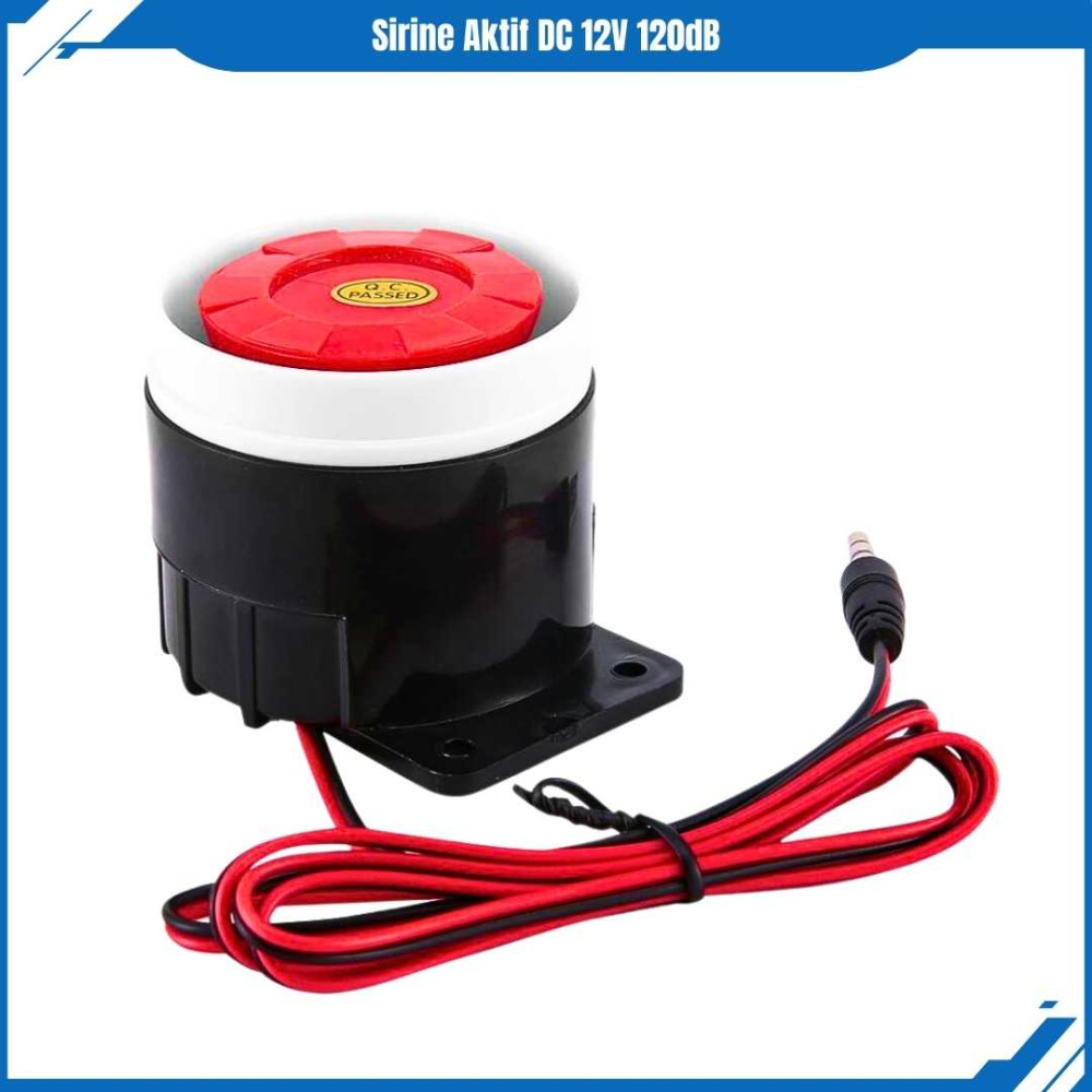 Sirene Alarm 12V DC Siren 120 dB