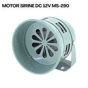 Motor Sirine DC 12V Sirene MS-290 160dB Siren Darurat Emergency