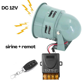 Motor Sirine DC 12V Sirene MS-290 160dB Siren Darurat Emergency