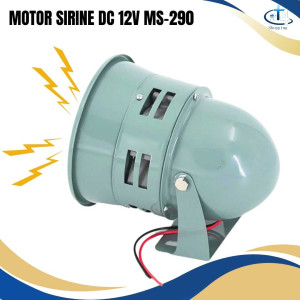 Motor Sirine DC 12V Sirene MS-290 160dB Siren Darurat Emergency