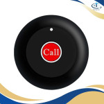 Button Calling System Hitam Bel Meja Untuk Restoran