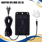 Adaptor Mini UPS 12V 2A backup Router Modem CCTV 6000mAh