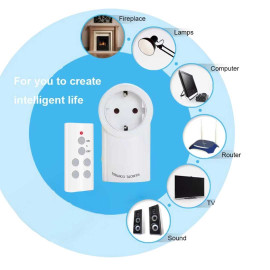 Steker Listrik Remote Stop Kontak Remot Control ON OFF Colokan Listrik Remot Jarak Jauh