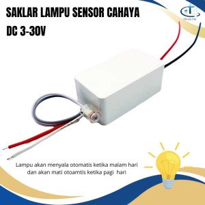 Saklar Lampu Otomatis Sensor Cahaya DC 3-30V