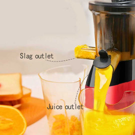 Mesin Pembuat Jus Slow Juicer Multifungsi Press Juicer Blender Jus 500W