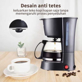 Mesin Pembuat Minuman Kopi Coffee Maker Mesin Kopi Espresso 600ml Coffee Drip Maker