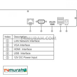 NVR Ip Camera Cctv Jovision 10 Channel H.265