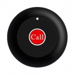 Button Calling System Hitam Bel Meja Untuk Restoran