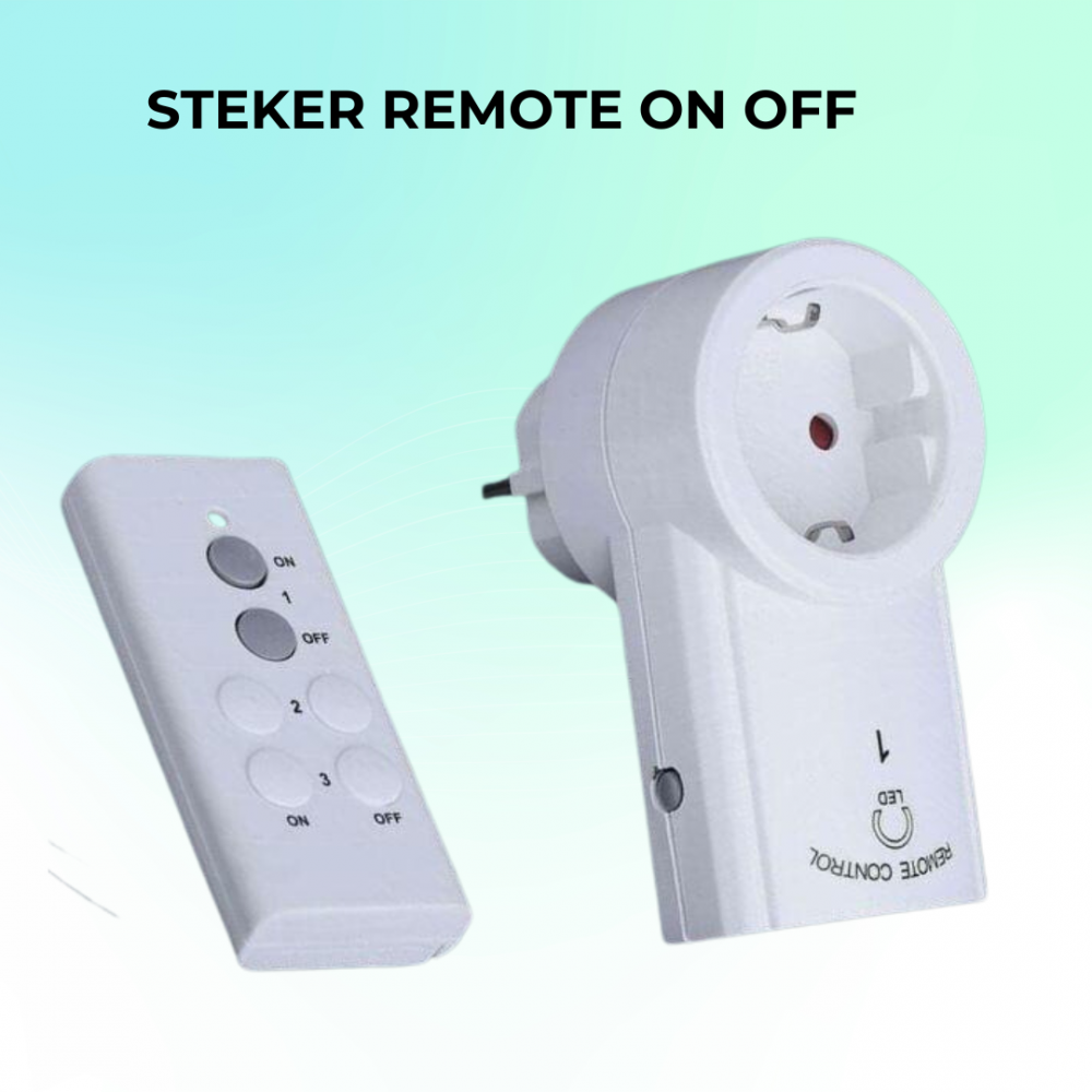 Steker Remote Control ON OFF