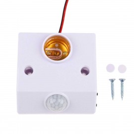 Fitting Lampu Sensor Gerak PIR Tipe Radar Fiting Lampu Otomatis