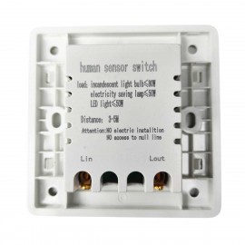 Saklar Lampu Ceiling Plafon Sensor Gerak PIR Delay 0-6 Menit