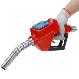 Tuas Pertamini Digital Flowmeter Fuel Nozzle Pengukur Literan BBM