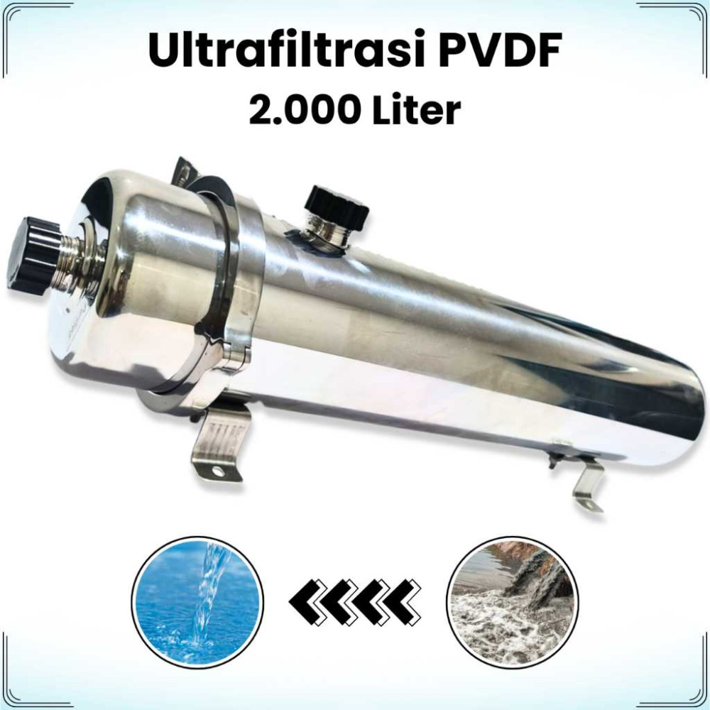 Filter Ultrafiltrasi PVDF Membrane 2000L