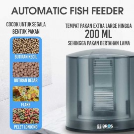 Dispenser Pelet Ikan Otomatis Timer Digital YSQ 750