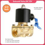 Selenoid Valve Stop Kran DC 12V Solenoid Valve Stopkran Air