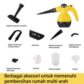 Mesin Steamer Uap Pembersih Mobil Rumah Steamer Cleaner Uap Portable Multifungsi Mesin Steam Cleaner