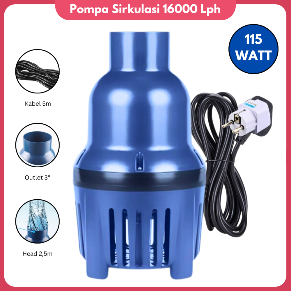Pompa Kolam Ikan SOBO 16000 LpH