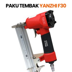 Air Nail Gun Mesin Paku Tembak Angin Pneumatik F30 Paku 10-30mm Kayu Furnitur