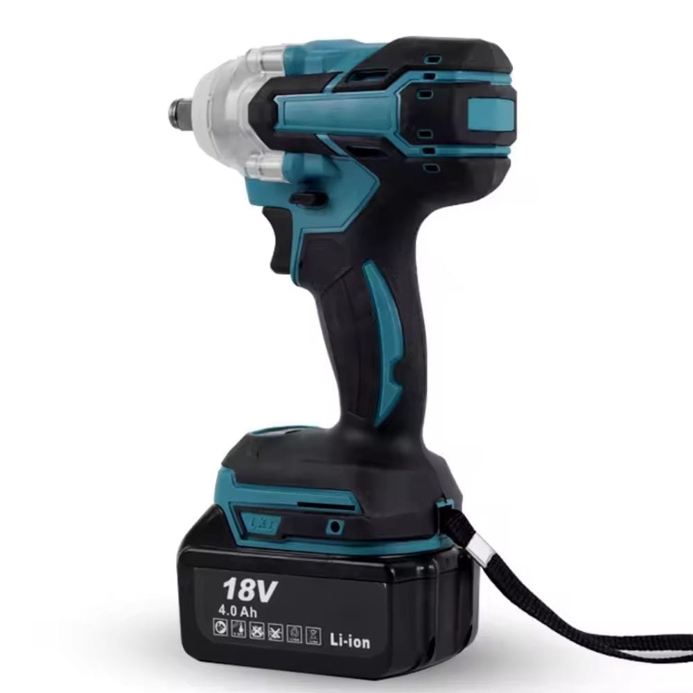 Impact Wrench Brushless 3 in 1 Cordless Torsi Super 520 Nm Mesin Bor Obeng & Kunci Pas Listrik - Gambar 2